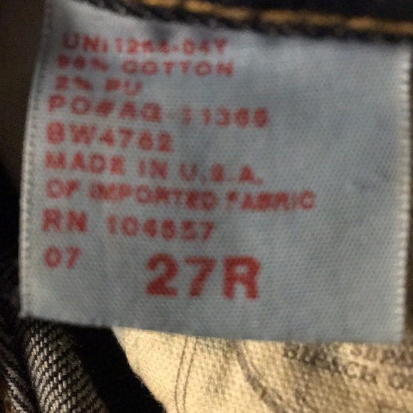 AG ADRIANO GOLDSCHMIED TOMBOY Size 27 B24 - Picture 4 of 4